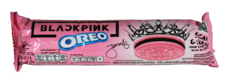 Oreo Sandwich Biscuit Pink/Dark Choco Flavour 123,5g
