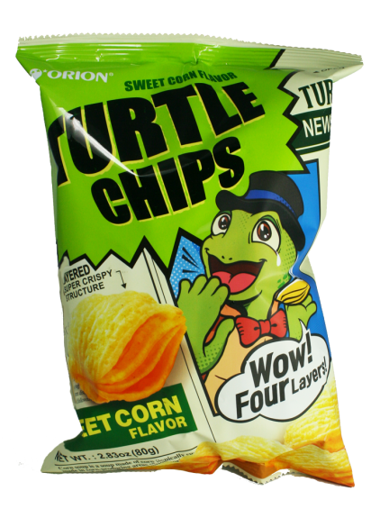 Orion Turtle Chips Corn Snack 80g