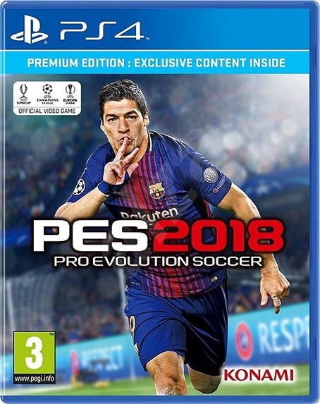 PES 2018 - Premium Edition PEGI  PS4