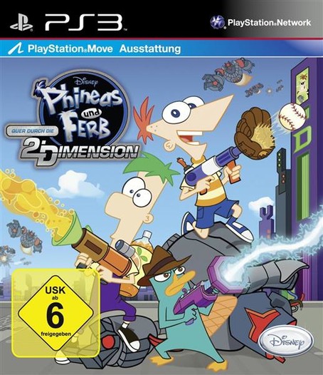 Phineas & Ferb Quer durch die 2. Dimension PS3