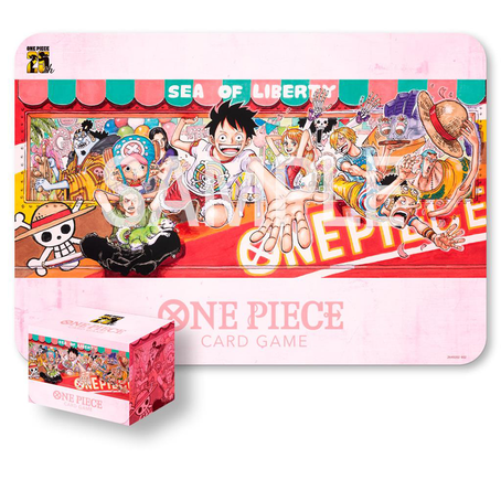 Playmat and Card Case Set - 25th Edition (ENG) - One Piece Card Game