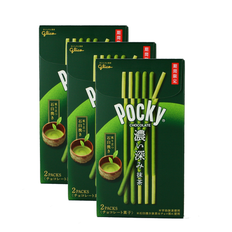 Pocky - Matcha 3-Pack 3x61,6g