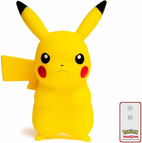 Pokémon LED Lampe - Pikachu (25 cm) + Fernbedienung