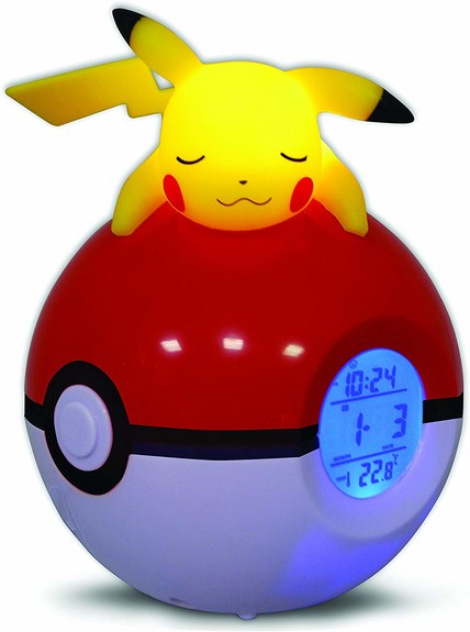 Pokémon LED Radiowecker - Pikachu