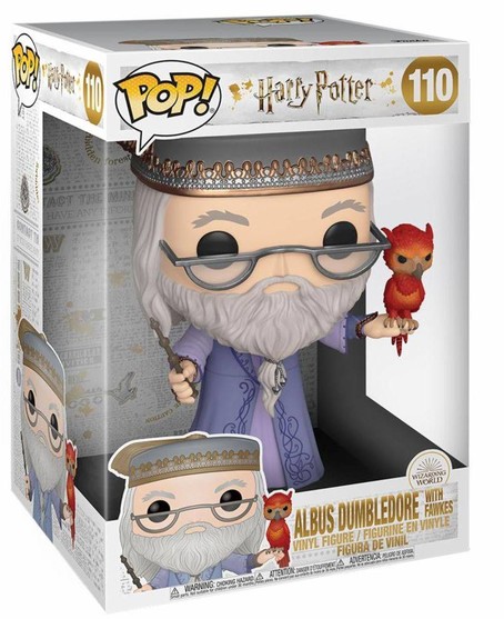 POP! 110 - Harry Potter: Albus Dumbledore with Fawkes (25cm)