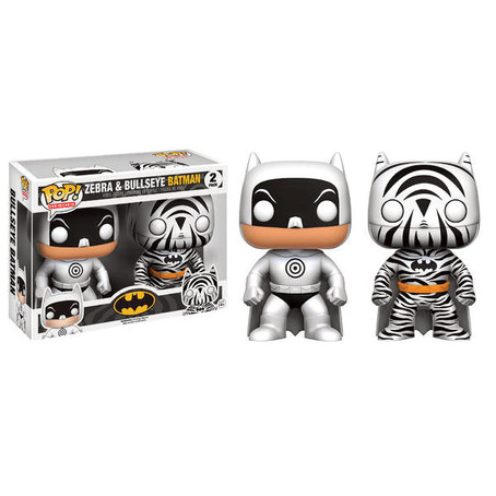 POP! Heroes - Zebra and Bullseye Batman