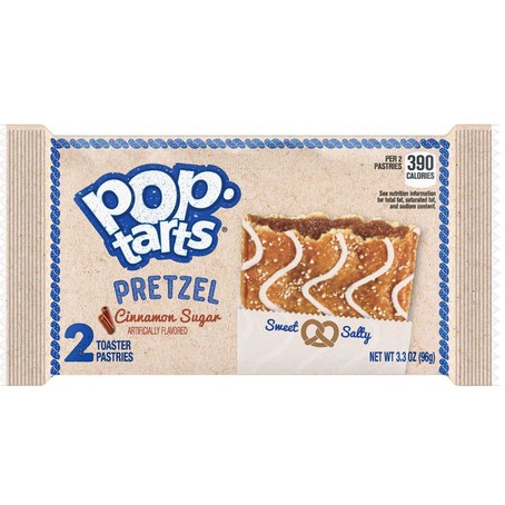 Pop-Tarts Pretzel Cinnamon Sugar 2-Pack 96 g