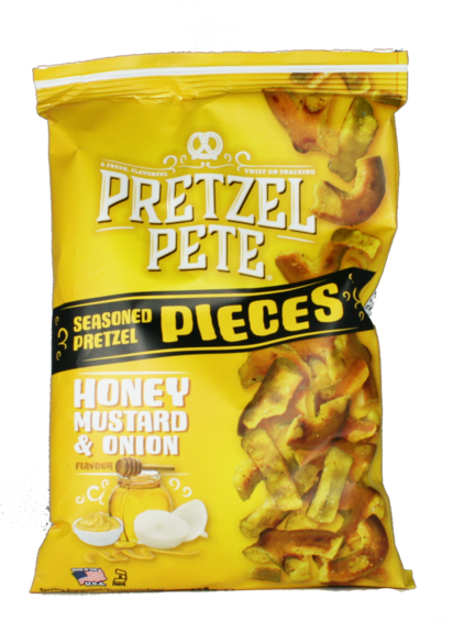 Pretzel Pete Pieces - Honey Mustard & Onion 160g