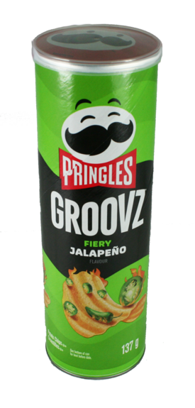 Pringles Groovz - Fiery Jalapeno 137g