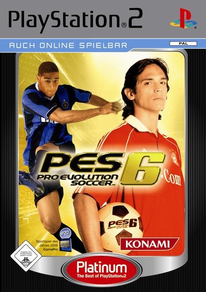 Pro Evolution Soccer 6 - Platinum  PS2