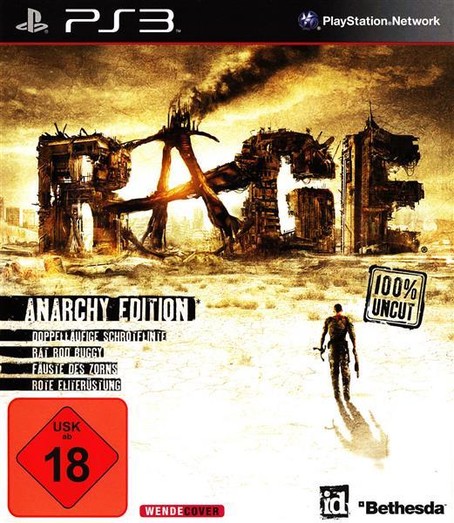 Rage Anarchy Edition OHNE DLCs  PS3