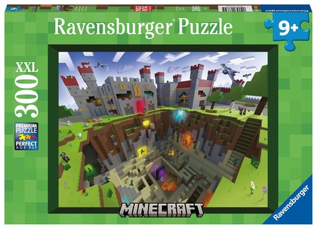 Ravensburger XXL Puzzle - Minecraft Cutaway 300Teile