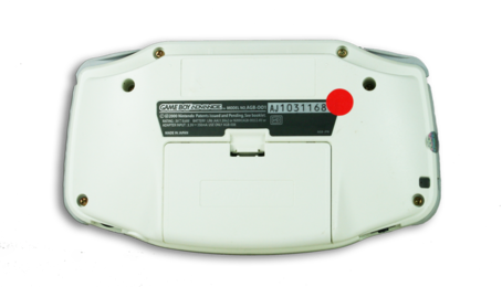 REF Nintendo Game Boy Advance - Weiß