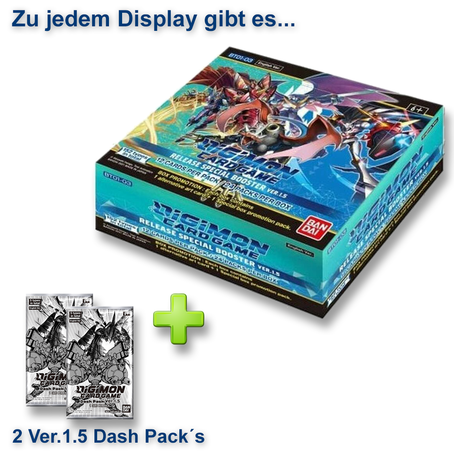 Release Special Booster V1.5 - Display (ENG) - Digimon
