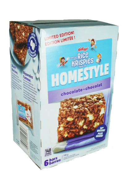 Rice Krispies Squares - Chocolate Homestyle 6er Box 198g