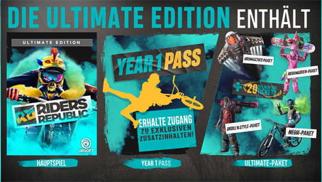Riders Republic Ultimate Edition o. Codes  PS4