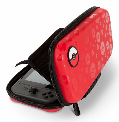 Schutztasche für Nintendo Switch - Pokémon Pokeball rot
