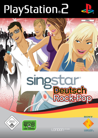 SingStar Deutsch Rock-Pop (Standalone) PS2