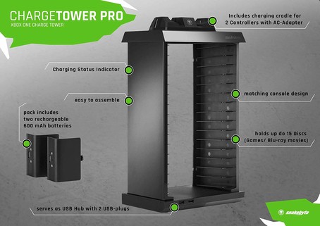 Snakebyte Charge:Tower Pro XBO