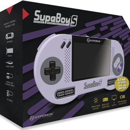 SNES Console Supaboy S (keine Spiele vorinstalliert)