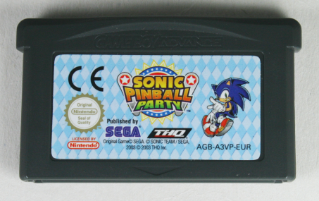 Sonic Pinball Party  GBA MODUL