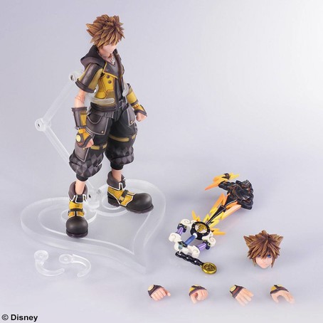 Sora - Kingdom Hearts 3 - Bring Arts Action Figur