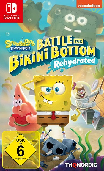 SpongeBob Schwammkopf - Battle for Bikini Bottom Rehydrated  Switch