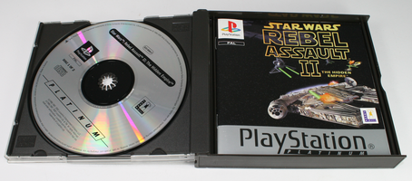 Star Wars: Rebel Assault II - The Hidden Empire  Platiunum  PS1
