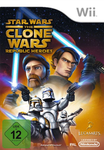 Star Wars The Clone Wars - Republic Heroes  WII