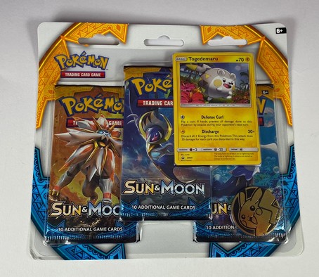 Sun & Moon Togedemaru 3-Pack Blister (ENG) - Pokémon