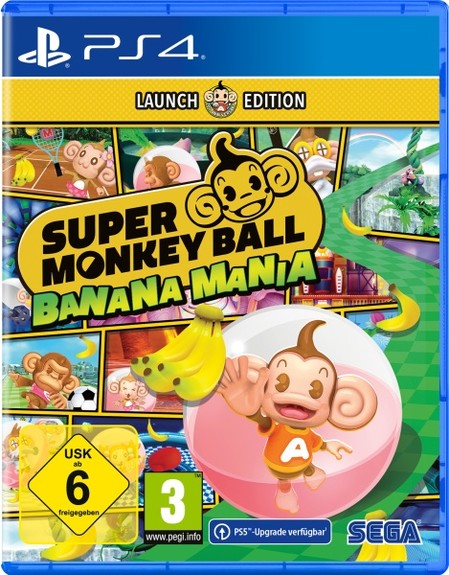 Super Monkey Ball Banana Mania Launch Edition  PS4