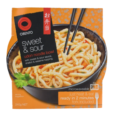 Sweet & Sour Udon Noodle Bowl 240g