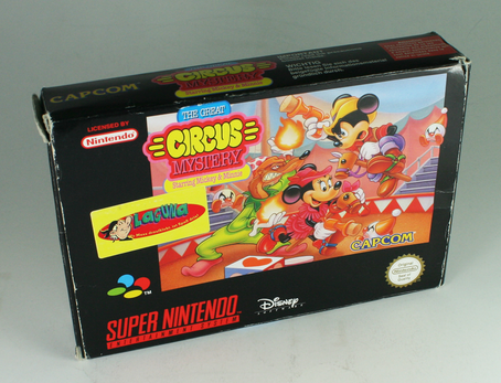 The Great Circus Mystery Starring Mickey & Minnie  SNES