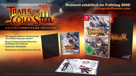 The Legend of Heroes: Trails of Cold Steel III Extracurricular Edition  Switch