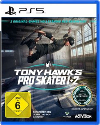 Tony Hawk´s Pro Skater 1 + 2 Remake  PS5