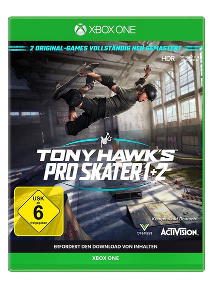 Tony Hawk´s Pro Skater 1 + 2 Remake  XBO