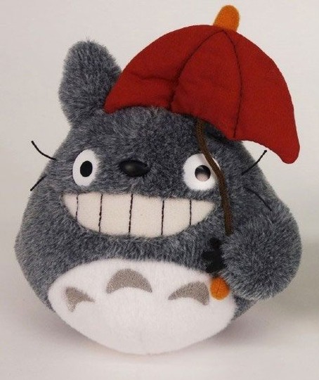 Totoro mit Regenschirm Plüsch - Mein Nachbar Totoro (15cm)