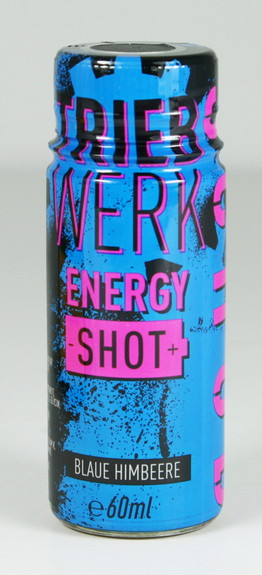 Triebwerk Energy Shot - Blaue Himbeere 60ml