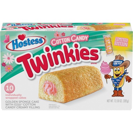 Twinkies Cotton Candy Limited Edition10 Pack 385g