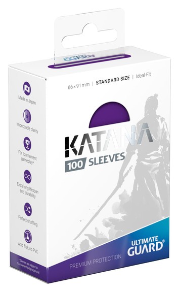 Ultimate Guard Katana Sleeves Standard Purple (100)