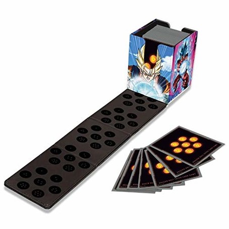 Ultra Pro Alcove Flip Dragonball Deck-Box - Echtleder