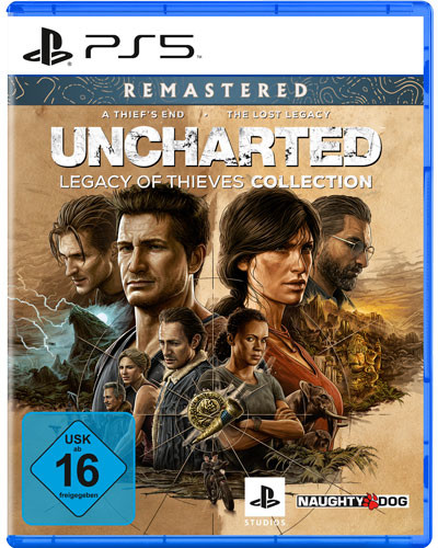 Uncharted Legacy of Thieves PS5 Collection PEGI
