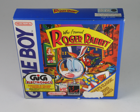 Who framed Roger Rabbit Nintendo GameBoy 