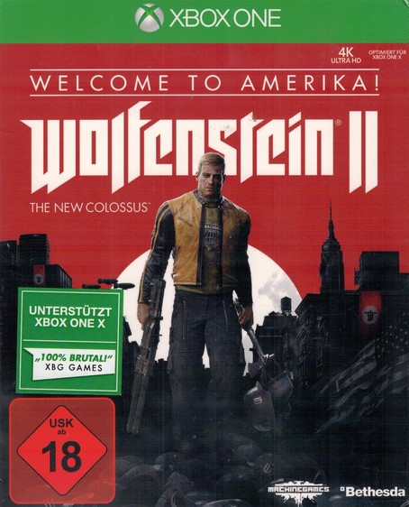 Wolfenstein 2 Welcome to Amerika S.E.(ohne Codes)  Xbox One