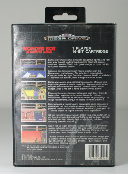 Wonder Boy in Monster World  SMD