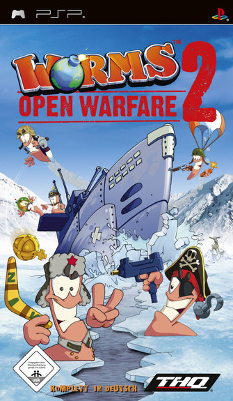 Worms Open Warfare 2 PSP