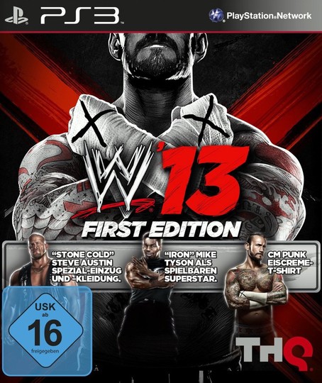 WWE 2013 First Edition (ohne Codes)  PS3