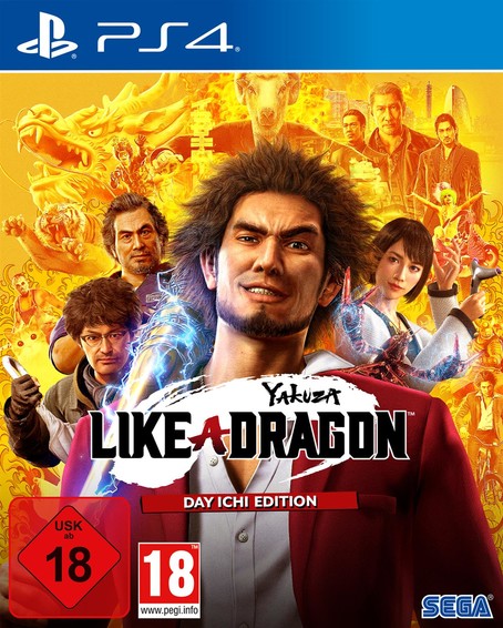 Yakuza: Like a Dragon - Day Ichi Steelbook Edition  PS4  OHNE DLC