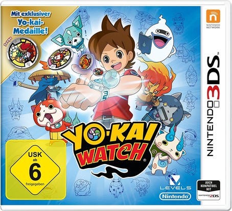 Yo-Kai Watch + Medaille  3DS  SoPo