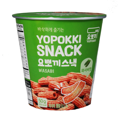 Yopokki Snack Cup - Wasabi 50g